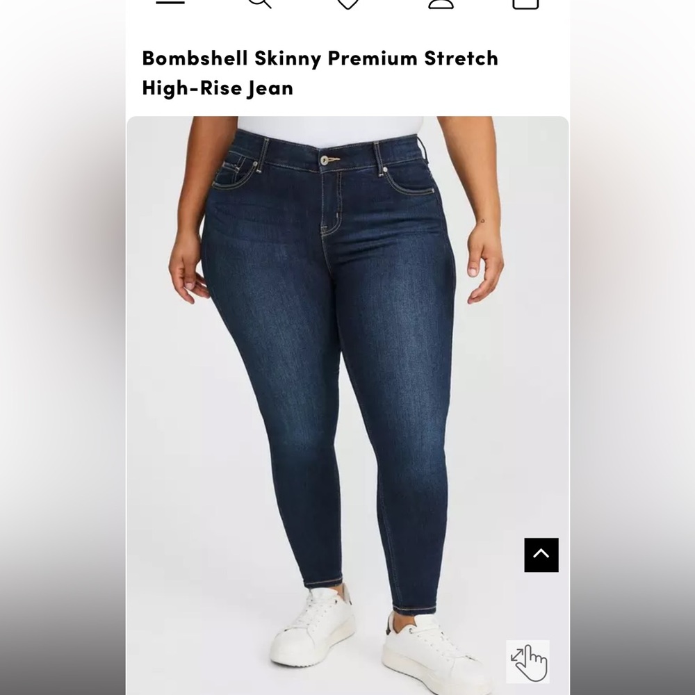 Torrid NWT Bombshell skinny jeans in Canary Wharf